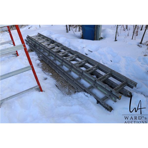 Two 24 foot extension ladders