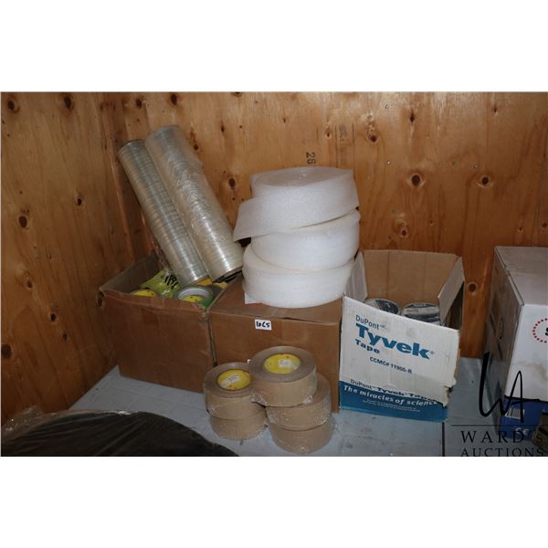 Selection of tapes and etc.