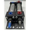 Image 2 : Lot of (2) Misc. Norgren Cylinders #A1133A1-1.50X3.000 & A1133A1-REV. #3