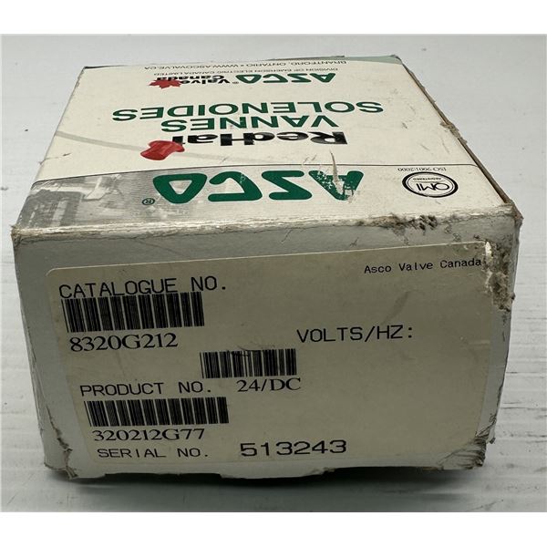 Asco Red-Hat #8320G212 Solenoid Valve