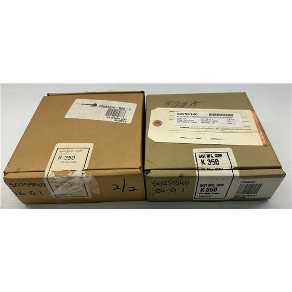(2) GAST MFG CORP K 350 Kits
