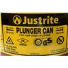 Image 8 : (4) JUSTRITE #10208 Can/Plunger