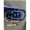 Image 5 : Mendini Pocket Trumpet with Case