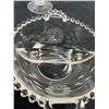 Image 2 : Assorted Vintage Etched Glassware , Cake Platter & More