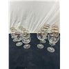 Image 1 : Wine Glasses  With Gold Coloured Embellishments