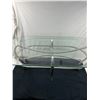 Image 1 : Glass Top Coffee Table With Chrome Base