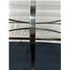 Image 2 : Glass Top Coffee Table With Chrome Base