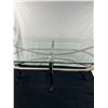 Image 6 : Glass Top Coffee Table With Chrome Base