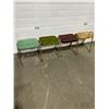 Image 1 : 4 Vintage Stools
