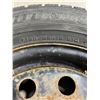 Image 4 : 4 Dunlop Graspic  DS-3 Studless Tires on Rims
