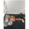 Image 1 : Assorted Vintage Tools, Saw Blades & Discs