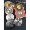Image 3 : Assorted Vintage Tools, Saw Blades & Discs