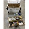 Image 1 : Large Wooden Tool Chest With Contents