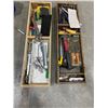 Image 2 : Large Wooden Tool Chest With Contents
