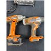 Image 4 : Ridgid Battery & Pneumatic Operated Tools, 3 Batteries & Charger