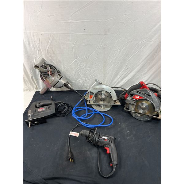 Assortment of Power Tools