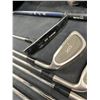 Image 4 : Ballesteros Stand Golf Bag & Assorted Right Handed Clubs