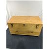 Image 1 : Wooden Chest on Wheels 15" Deep x 15.5" High
