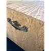Image 6 : Wooden Chest on Wheels 15" Deep x 15.5" High