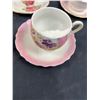 Image 2 : Assorted Tea Cups & Saucers Including Moustache Cup