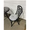 Image 4 : 3 Piece Bistro Patio Set with 2 Cushions