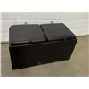 Image 6 : Multi Use Storage Bench with 2 Nesting Stools