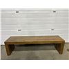Image 1 : Rustic Looking Wooden Dining Room Bench