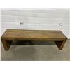 Image 1 : Rustic Looking Wooden Dining Room Bench