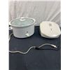Image 1 : Everyday Essentials Slow Cooker & George Foreman Lean Mean Fat Reducing Grilling Machine