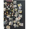 Image 3 : Pin Collection In Vintage Tin