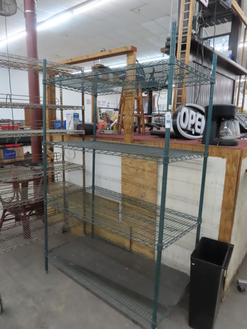 Metro Self Rack Metro Coated 4 Shelf Storage Rack
