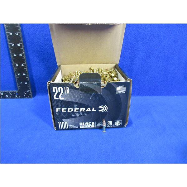 22 LR 38gr CPHP Federal Black Pack - Box of 1100
