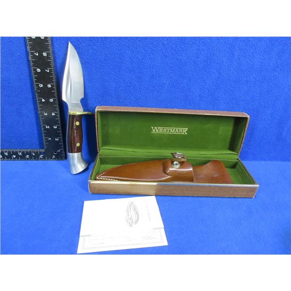 Westmark U.S.A. Model 703 Fixed Blade Knife Ser. # 03088