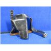Image 1 : Leather Holster and Belt for 1911 Hi-Power, Etc. - Right Hand