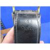 Image 2 : Leather Holster and Belt for 1911 Hi-Power, Etc. - Right Hand