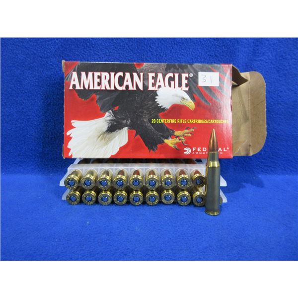 308 Win. 150gr FMJ BT American Eagle Federal Cartridges