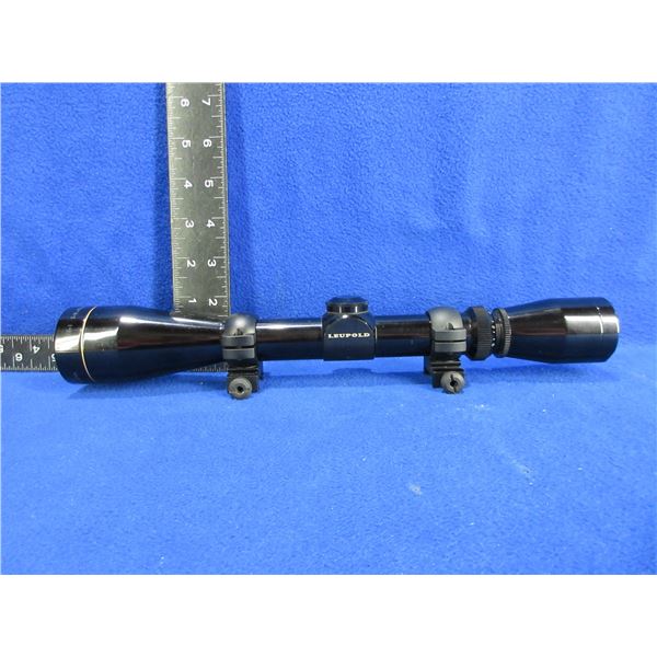 Leupold VX-1 3-9x40 Scope with Rings - Appears Clear