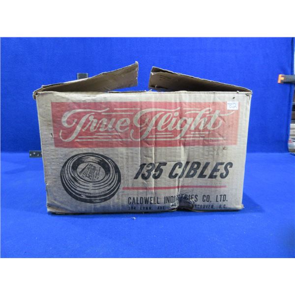 True Flight Yellow Clay Targets - Box of 135 - As Is