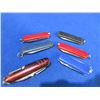Image 1 : 6 Folding Blade Key Chain Knives