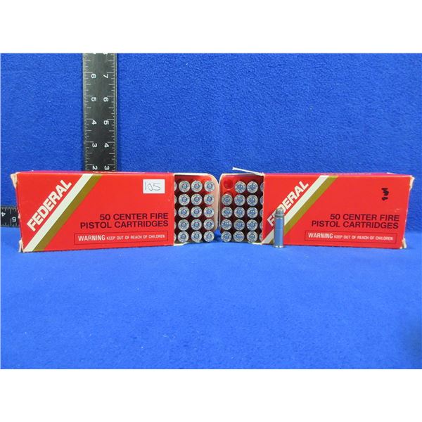 38 Spl (+P) HP Semi-Wadcutter Federal Cartridges