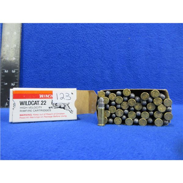 22 LR 40gr HV Wildcat 22 Winchester Cartridges - Box of 51
