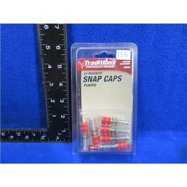 NEW - Traditions 44 Magnum Snap Caps - Pack of 6