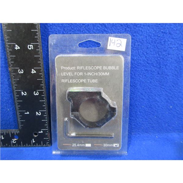 NEW - 30MM Riflescope Bubble Level with Compass