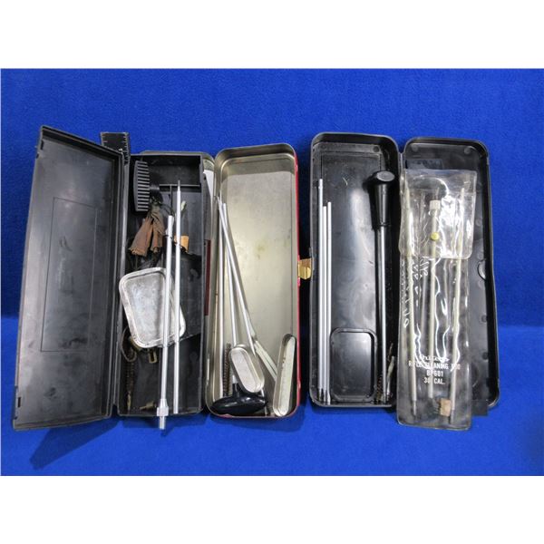 3 Gun Cleaning Kits and a Cleaning Rod - As Is