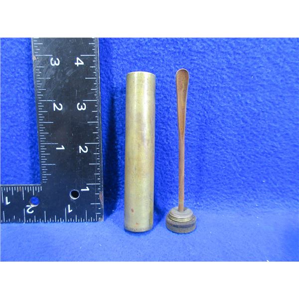 Lee Enfield Brass Oiler with Broad Arrow Marking