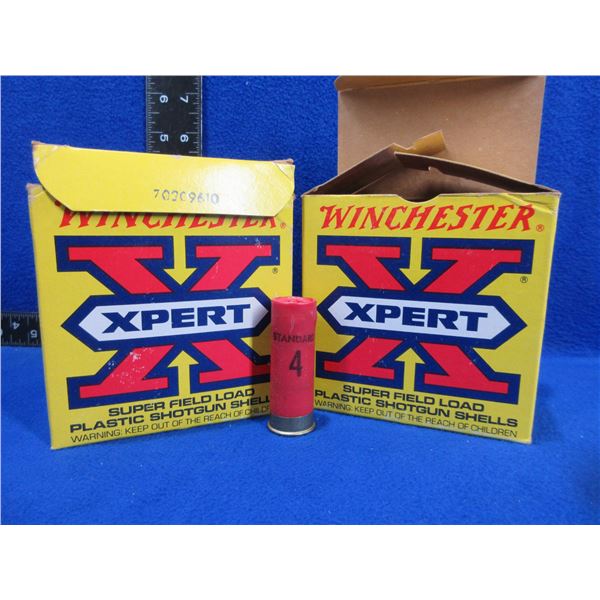 12 Ga. 2 3/4" 4 Shot Winchester Xpert Shotshells