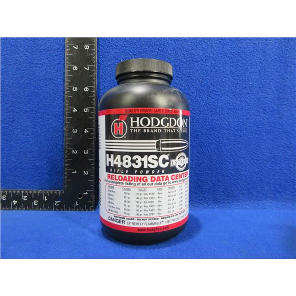 NEW - Hodgdon H4831SC Rifle Powder - 1 lb Tub