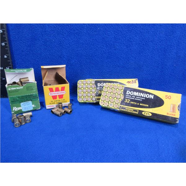 32 S&W Blanks Cartridges and 32 S&W Blanks Brass