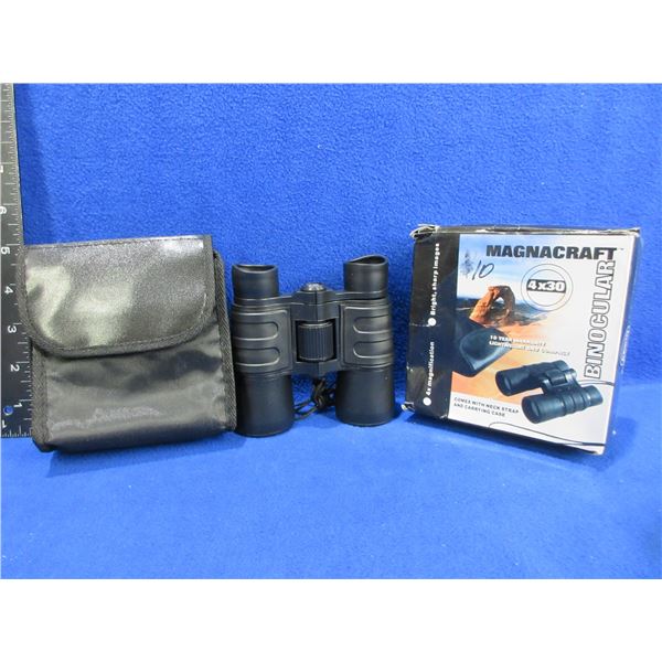 Magnacraft 4x30 Compact Binoculars - Appear Clear