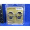Image 1 : NEW - Leupold 1" High Matte Dual Dovetail Rings # 49918